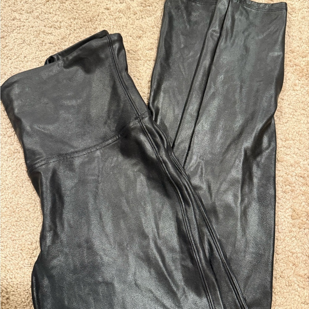 Spanx Black Leggings size XL